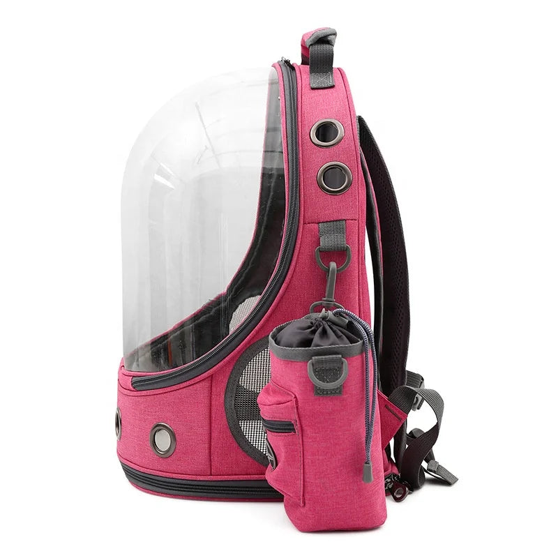 240 degree Full View Cat Space Bag Outdoor Pet Travel Carry Bag Pet Backpack Space Capsule Pet Nest