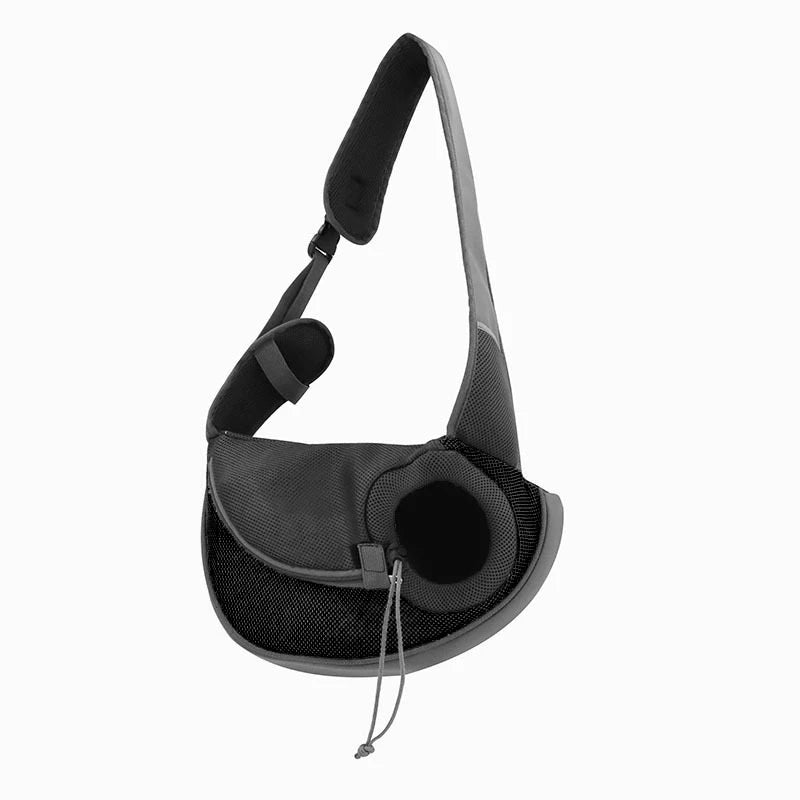 S/L Pet Puppy Carrier Mesh Oxford Breathable Dog Shoulder Bag Comfort Pouch Mesh Shoulder Bag Outdoor Travel Dog Shoulder Bag