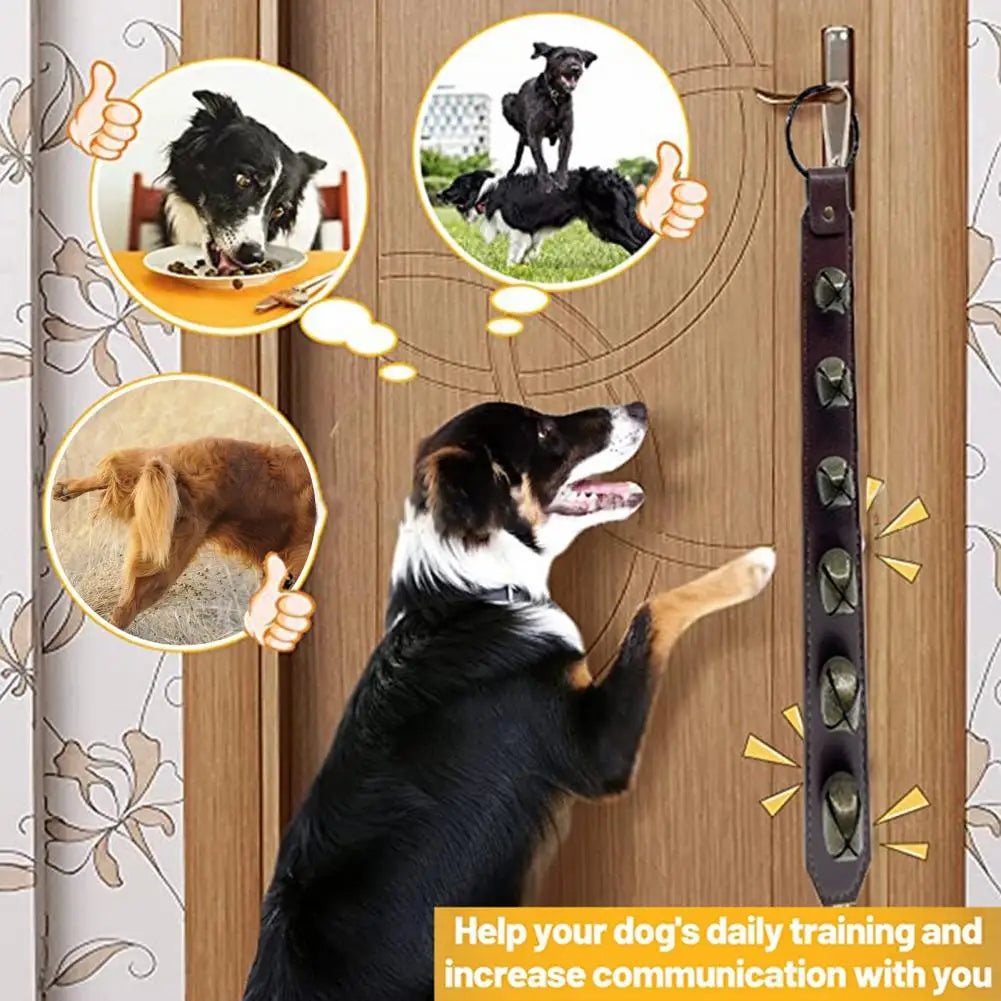 Versatile Durable Pet Training Bells for Potty Door Training