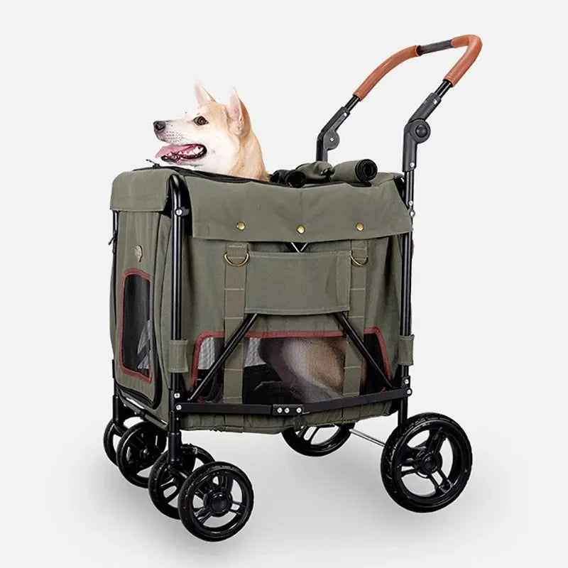 Outdoor Carrier Pet Trolley Case Lightweight Transporter Professional Carrier for Cats Durable Conveyors and Travel Products