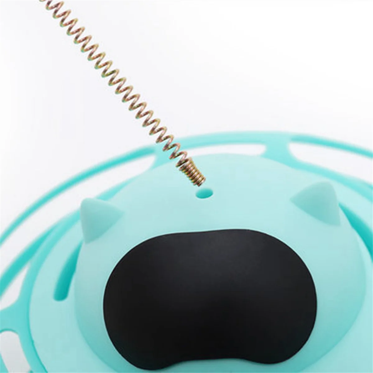 Interactive Cat-Toy, Sturdy Relieve Boredom Trackballs 360 Degree Rotation Kitten Turntable Toy for Pet Supplies