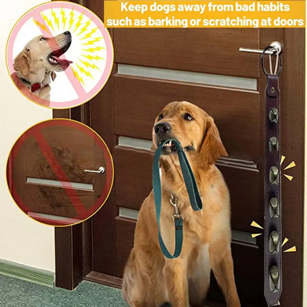 Versatile Durable Pet Training Bells for Potty Door Training