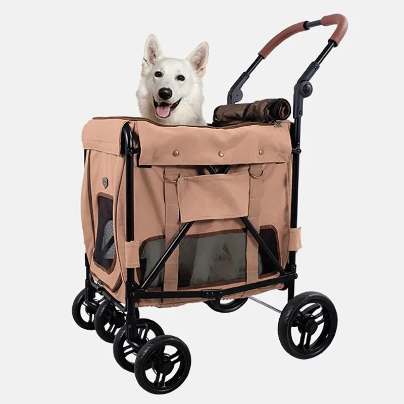 Outdoor Carrier Pet Trolley Case Lightweight Transporter Professional Carrier for Cats Durable Conveyors and Travel Products
