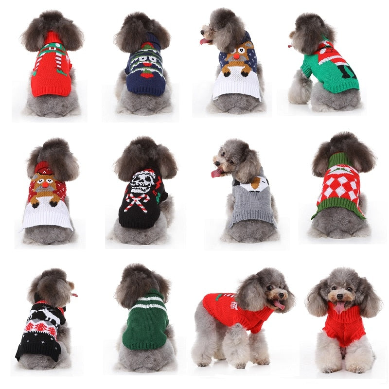 Pet Cat Sweater Cat Clothes For Small Dog Clothes