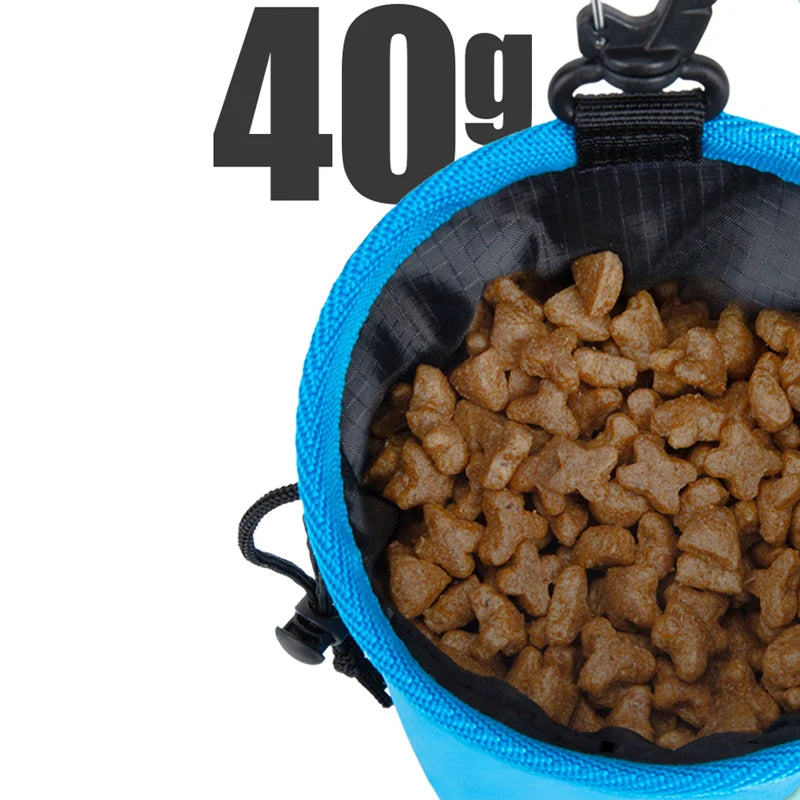 SMALL COMBINATION Portable Dog Training Snack Bag puppy dog snack bag for leash Outdoor pet snacks awards waist bag
