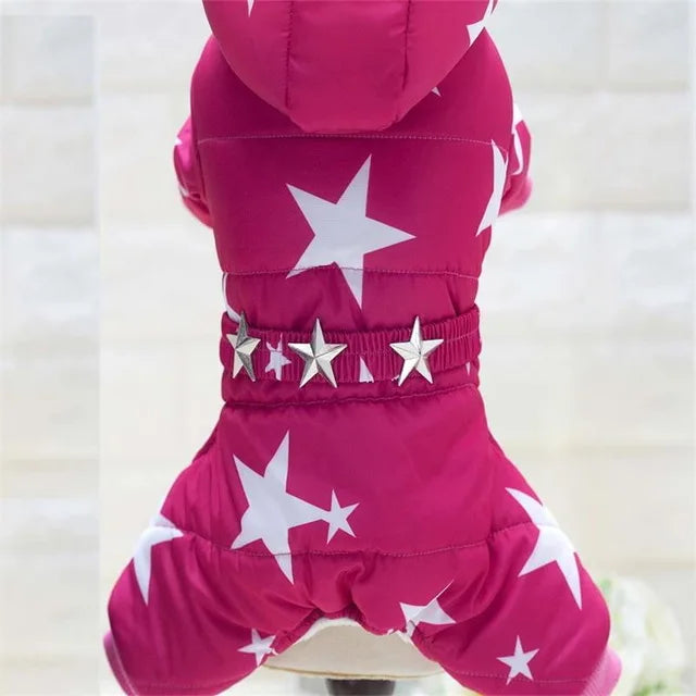 Pets Dog Clothes - Cotton Winter Warm Thicken Hoodie for Puppies