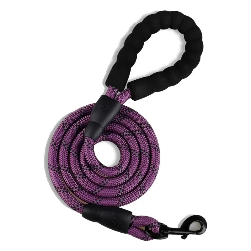 Strong Dog Leash Pet Leashes Reflective Leash For Big Small Medium Dog Leash Drag Pull Tow Golden Retriever