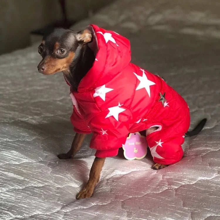 Pets Dog Clothes - Cotton Winter Warm Thicken Hoodie for Puppies
