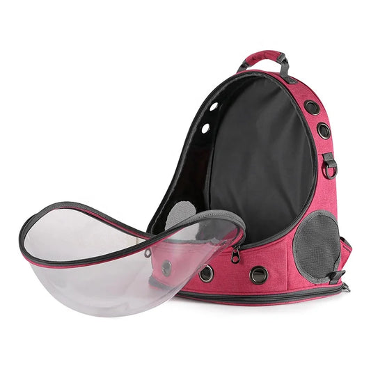 240 degree Full View Cat Space Bag Outdoor Pet Travel Carry Bag Pet Backpack Space Capsule Pet Nest