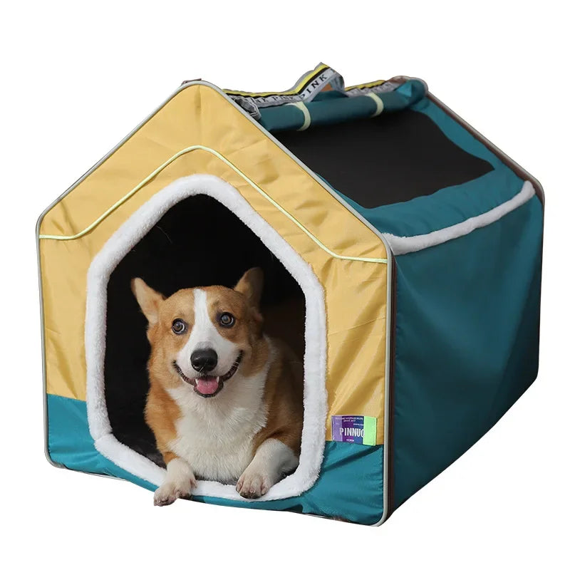 Pet Dog Tent Cat Bed House Portable Large Dog Tents Houses Washable Pet Houses Foldable Cages