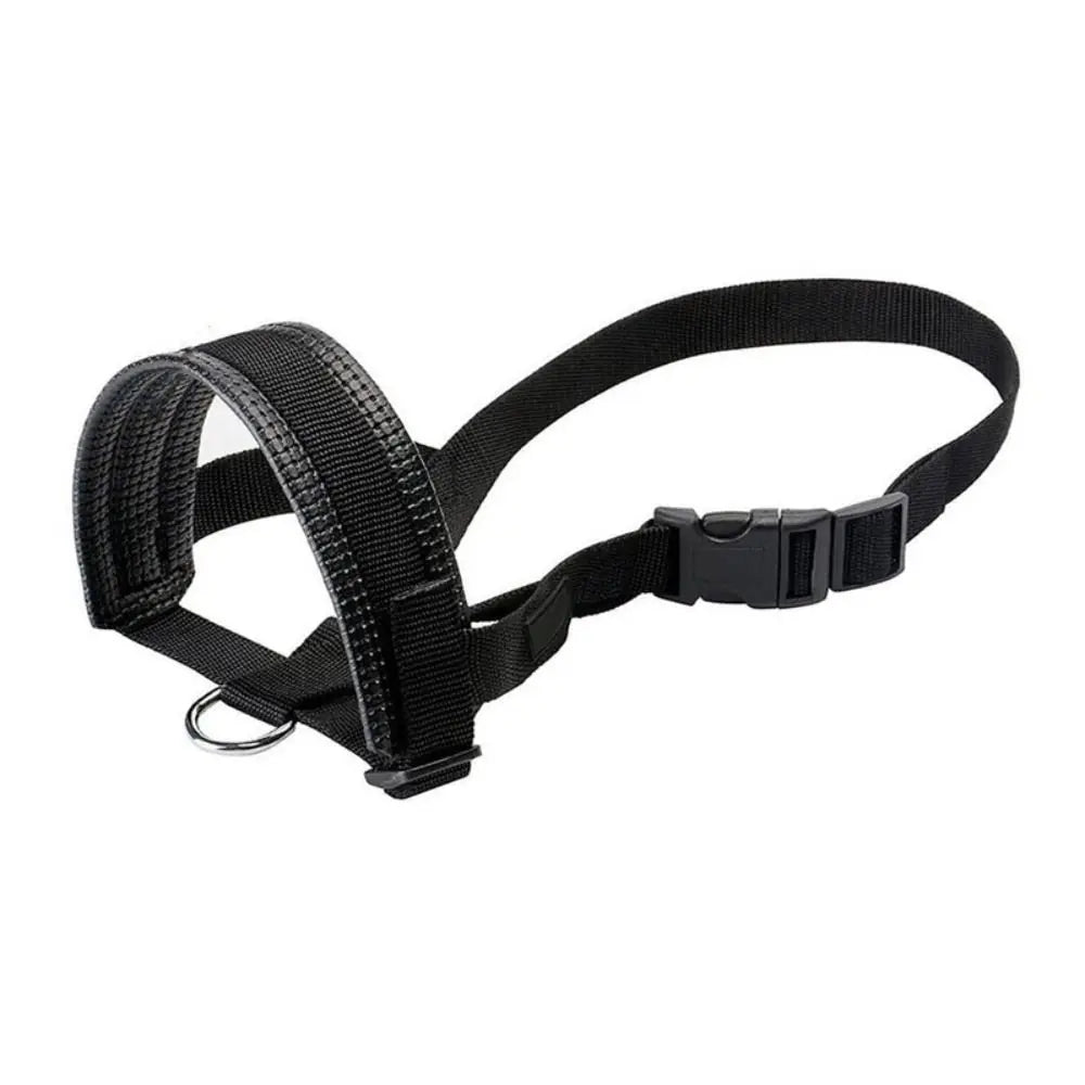 Nylon Safe Anti-biting Adjustable Gentle Anti Barking Dog Muzzle Pet Mouth Mask Collar Muzzle Halter Leash