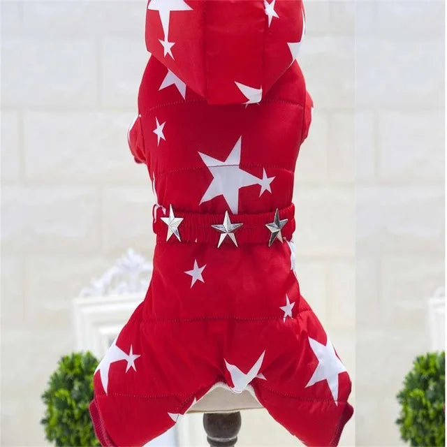 Pets Dog Clothes - Cotton Winter Warm Thicken Hoodie for Puppies