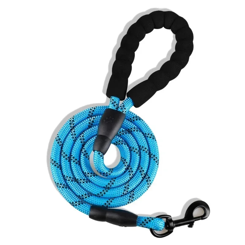 Strong Dog Leash Pet Leashes Reflective Leash For Big Small Medium Dog Leash Drag Pull Tow Golden Retriever
