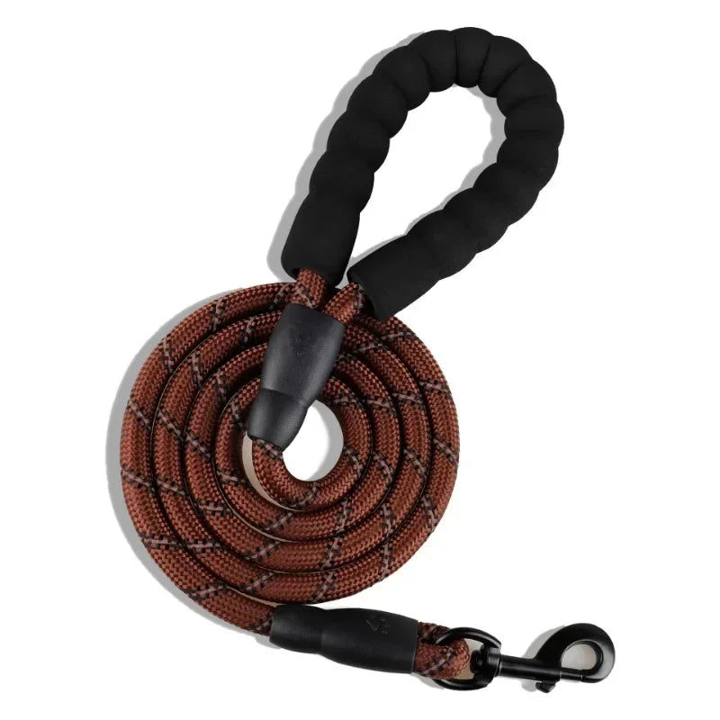 Strong Dog Leash Pet Leashes Reflective Leash For Big Small Medium Dog Leash Drag Pull Tow Golden Retriever