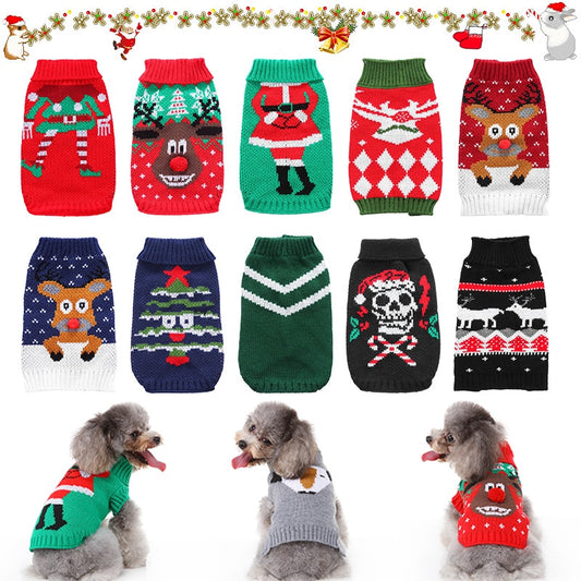 Pet Cat Sweater Cat Clothes For Small Dog Clothes