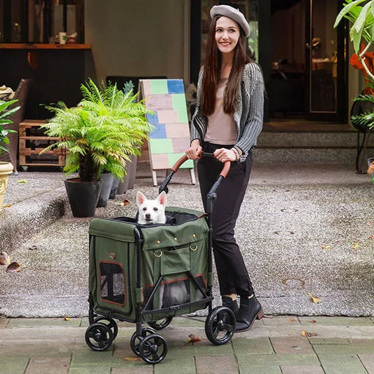 Outdoor Carrier Pet Trolley Case Lightweight Transporter Professional Carrier for Cats Durable Conveyors and Travel Products