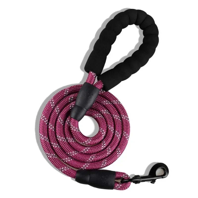 Strong Dog Leash Pet Leashes Reflective Leash For Big Small Medium Dog Leash Drag Pull Tow Golden Retriever