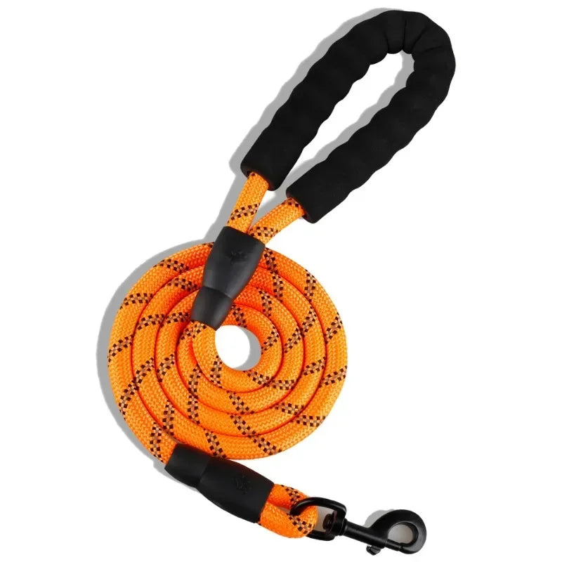 Strong Dog Leash Pet Leashes Reflective Leash For Big Small Medium Dog Leash Drag Pull Tow Golden Retriever