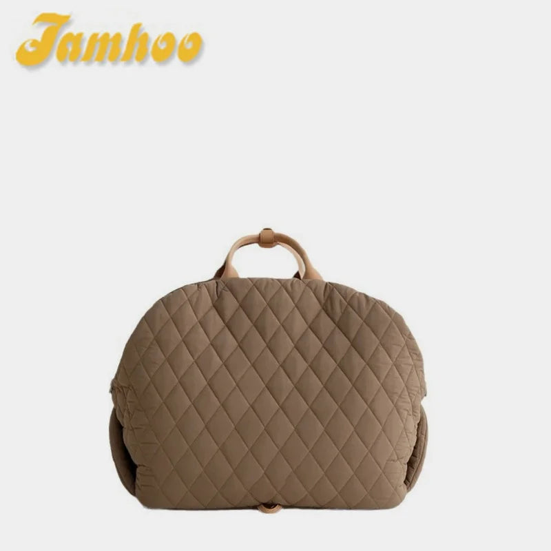 Dog Carrier Handbag Luxury Car Seat Pet Travel Bed for Small Dogs Cat Portable Washable Puppy Carrier Tote Safety Pet Bag