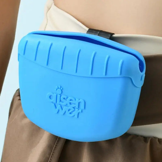 Dog Treat Pouch Pet Treat Pouch For Dog Training Dog Treat Training Pouch Walking Bag Snack Carrier With Waist Belt Clip For Dog