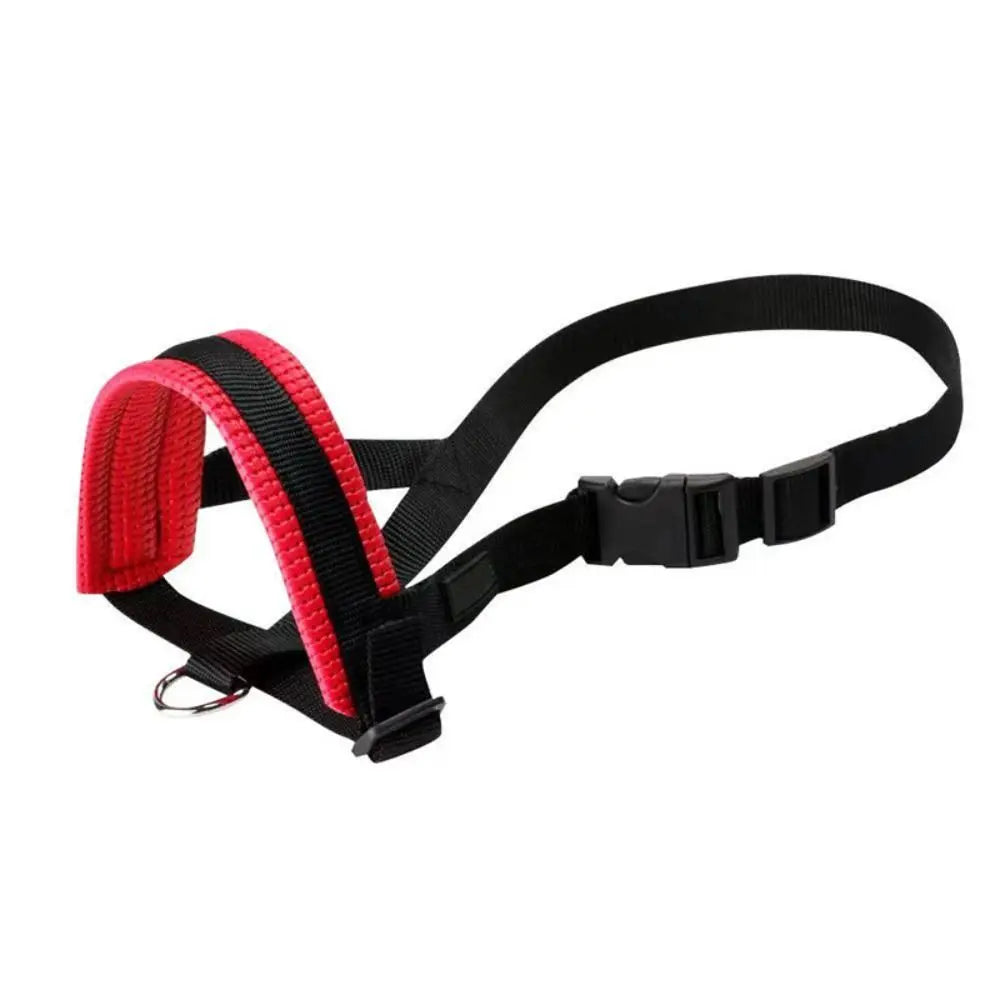 Nylon Safe Anti-biting Adjustable Gentle Anti Barking Dog Muzzle Pet Mouth Mask Collar Muzzle Halter Leash