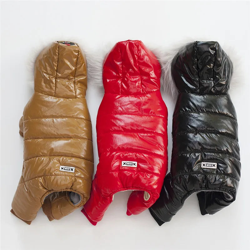 Pets Dog Clothes - Cotton Winter Warm Thicken Hoodie for Puppies